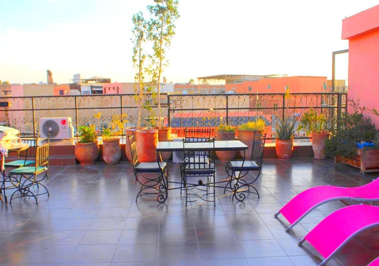 Riad Miramare pour Familles Marrakesh Extérieur photo